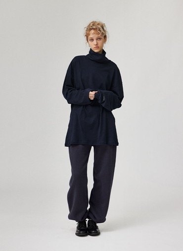 MOCK TURTLENECK PULL OVER 詳細画像 Navy 7