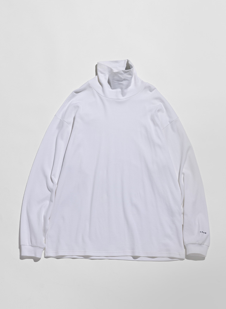 MOCK TURTLENECK PULL OVER 詳細画像 White 1