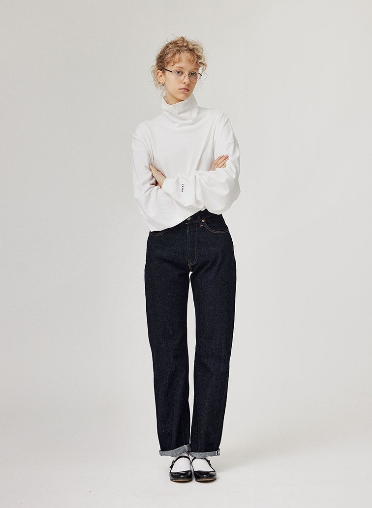 MOCK TURTLENECK PULL OVER 詳細画像 White 9