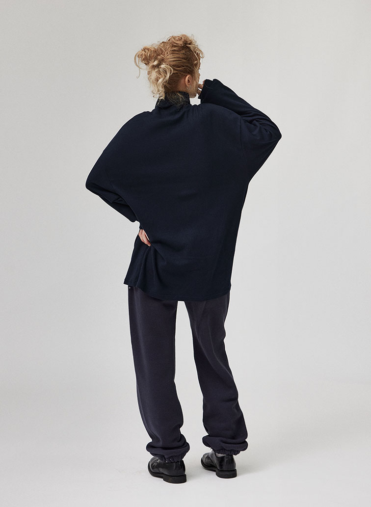 MOCK TURTLENECK PULL OVER 詳細画像 Navy 10