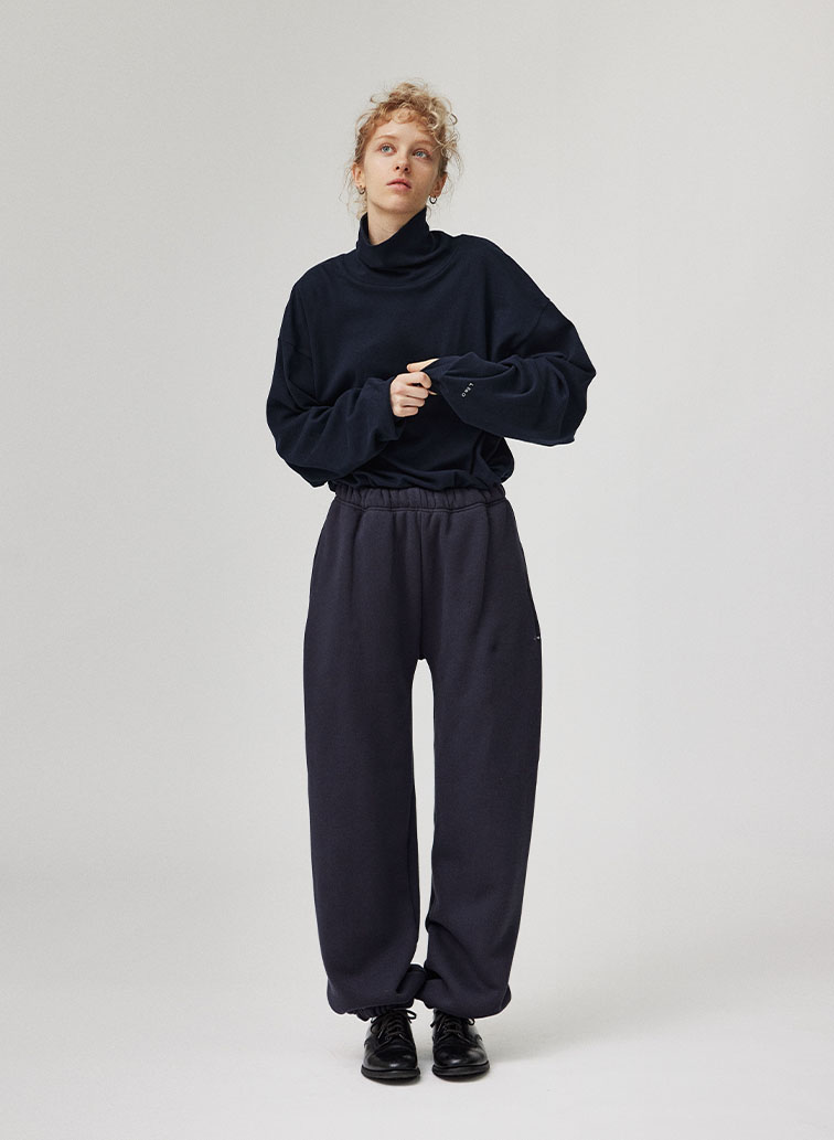 MOCK TURTLENECK PULL OVER 詳細画像 Navy 4