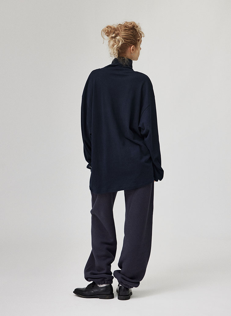 MOCK TURTLENECK PULL OVER 詳細画像 Navy 9