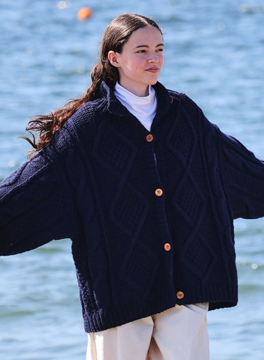 【CAPSULE COLLECTION】ARAN  CARDIGAN
