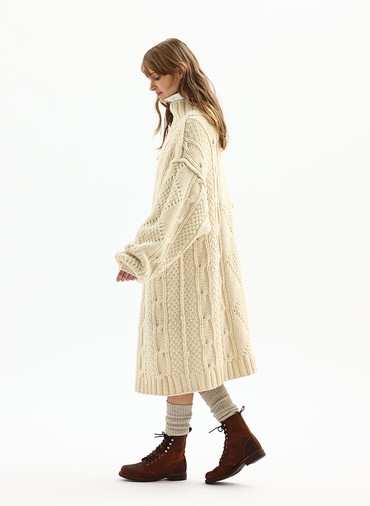 【CAPSULE COLLECTION】ARAN ONEPIECE 詳細画像 Ivory 7