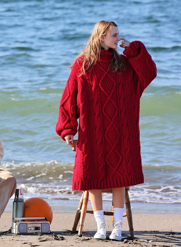 【CAPSULE COLLECTION】ARAN ONEPIECE 詳細画像 Red 2