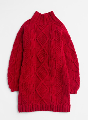 【CAPSULE COLLECTION】ARAN ONEPIECE 詳細画像 Red 5