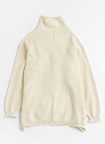 【CAPSULE COLLECTION】MOCK PULL OVER 詳細画像 Ivory 10