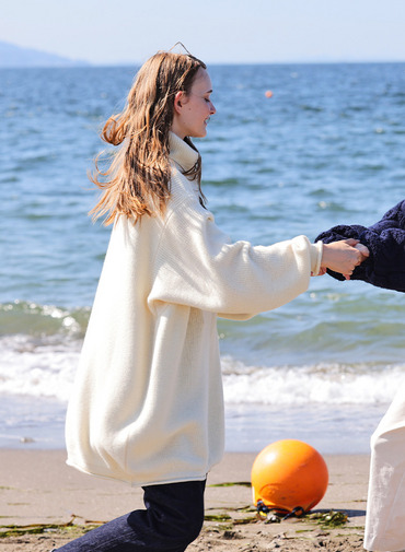 【CAPSULE COLLECTION】MOCK PULL OVER 詳細画像 Ivory 3