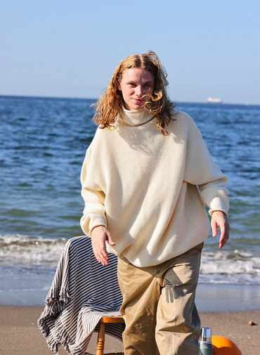 【CAPSULE COLLECTION】MOCK PULL OVER 詳細画像 Ivory 5