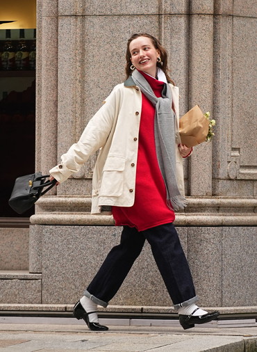 【CAPSULE COLLECTION】MOCK PULL OVER 詳細画像 Red 10