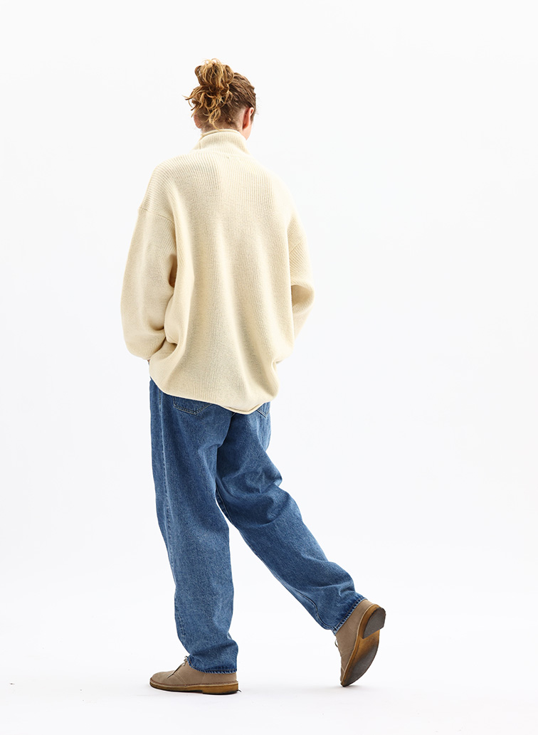 【CAPSULE COLLECTION】MOCK PULL OVER 詳細画像 Ivory 9