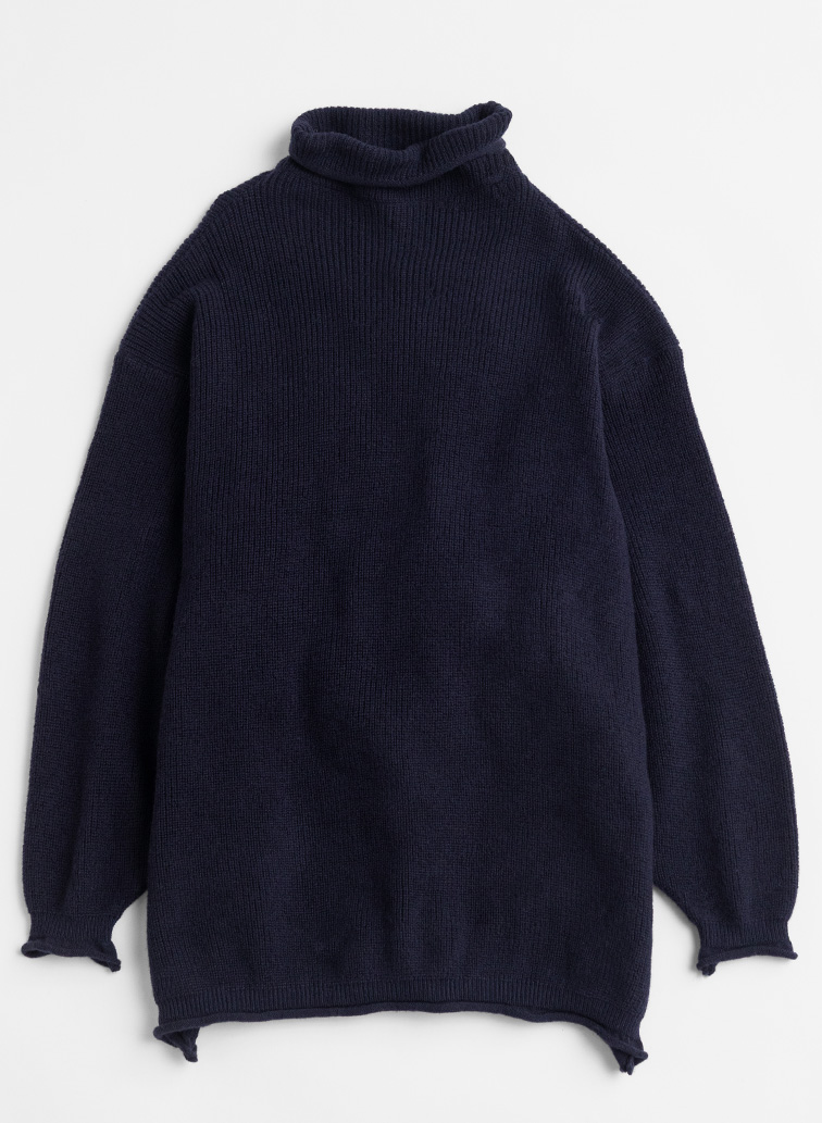 【CAPSULE COLLECTION】MOCK PULL OVER 詳細画像 Navy 4