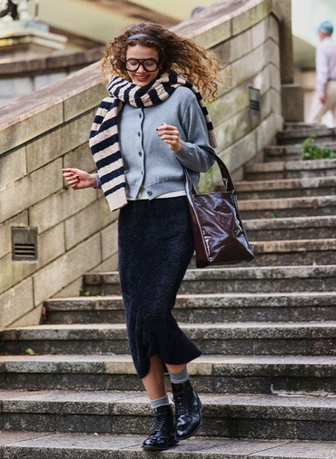 7Gシャギー  スカート 詳細画像 Black 2