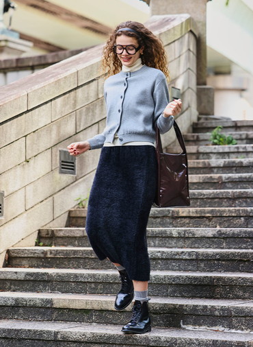 7Gシャギー  スカート 詳細画像 Black 3