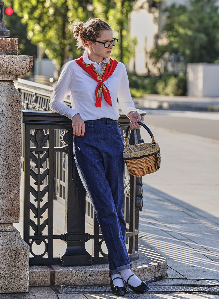 FRONTIER LADY PANTS 詳細画像 Indigo 10