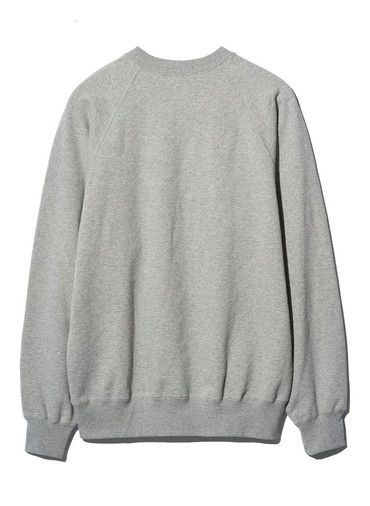 SWEAT RAGLAN CREW NECK 詳細画像 Gray 2