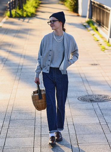 SWEAT RAGLAN CREW NECK 詳細画像 Gray 7