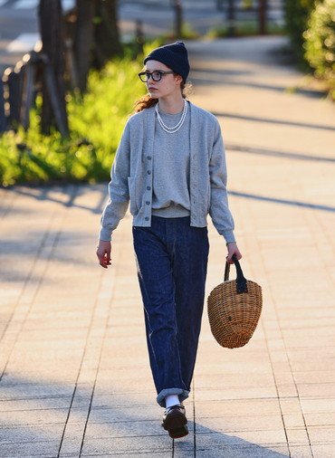 SWEAT RAGLAN CREW NECK 詳細画像 Gray 9