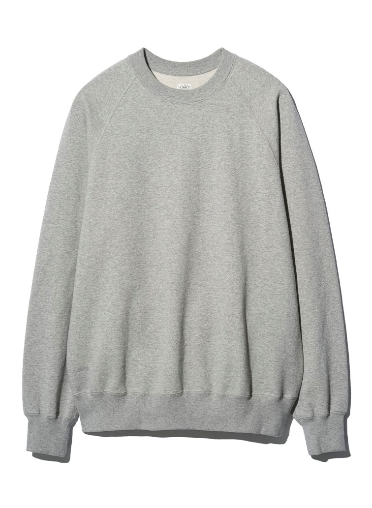 SWEAT RAGLAN CREW NECK 詳細画像 Gray 1