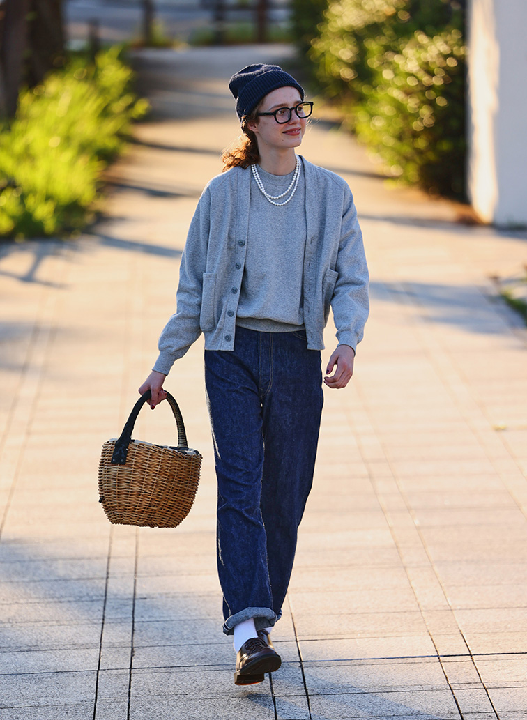 SWEAT RAGLAN CREW NECK 詳細画像 Gray 8