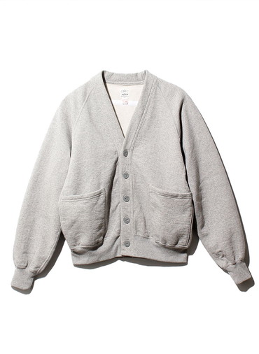 SWEAT RAGLAN CARDIGAN