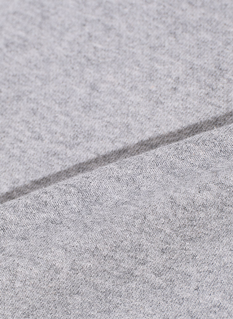 SWEAT CREW NECK CARDIGAN 詳細画像 Gray 3