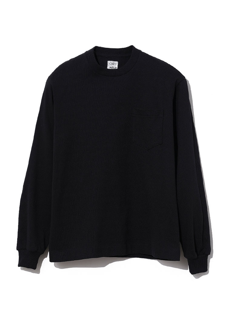 POCKET TEE L/S 詳細画像 Black 1