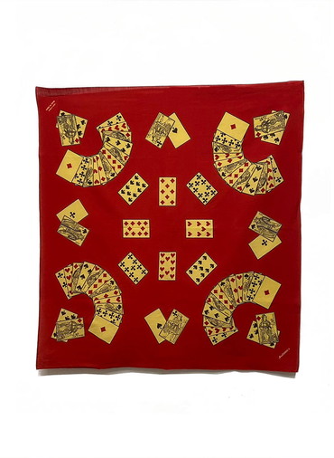 PLAYING CARDS SCARF