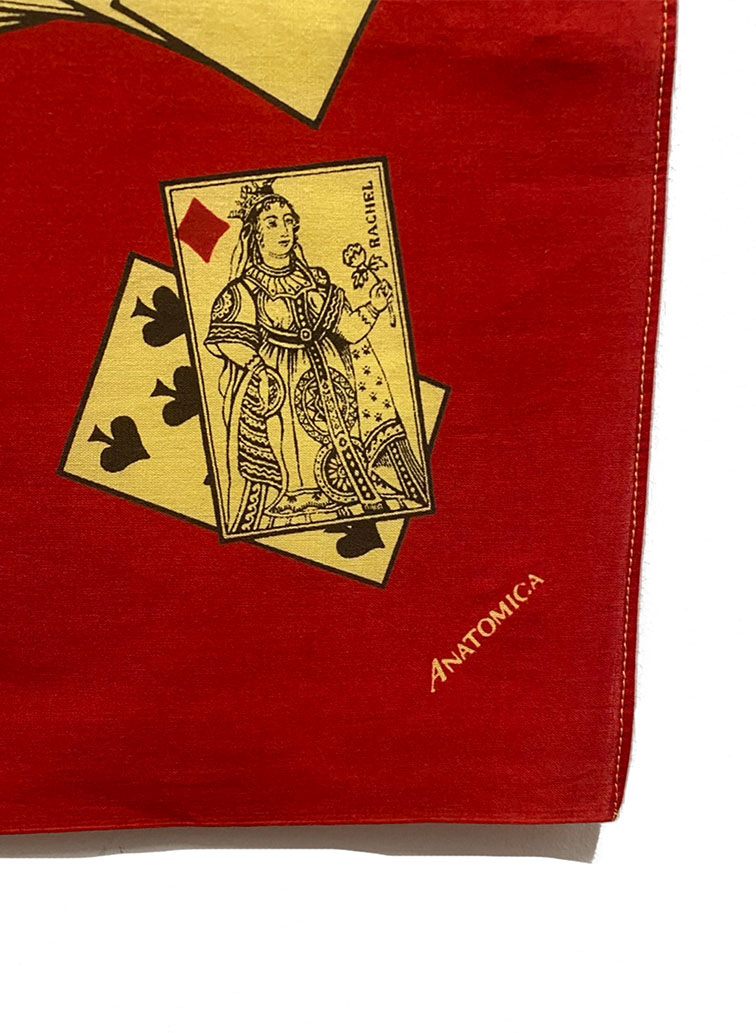PLAYING CARDS SCARF 詳細画像 Red 2