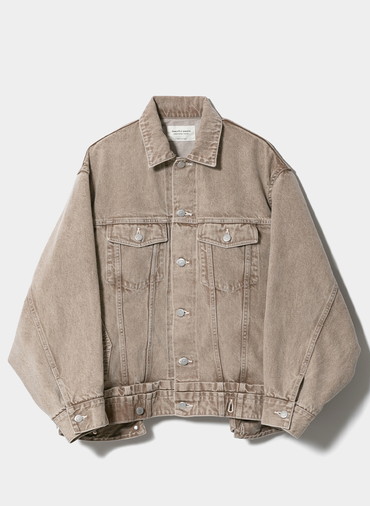 double-end organic FOX brown blouson 詳細画像 Brown 2