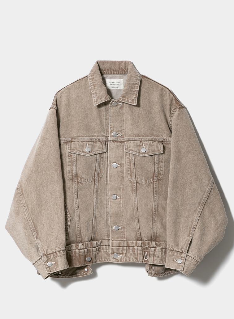 double-end organic FOX brown blouson 詳細画像 Brown 2