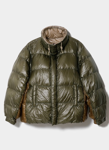 NANGA multilayerring down vest blouson 詳細画像 Beige 4