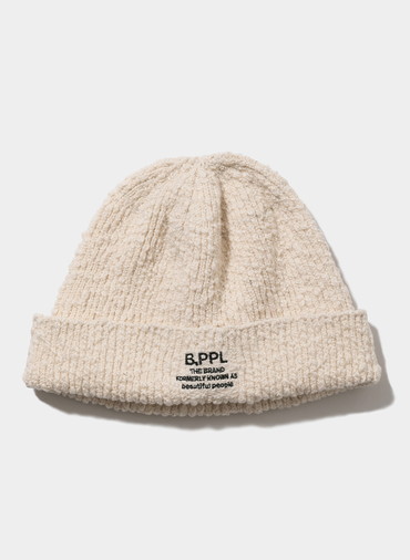 B.PPL stretchy cotton beanie