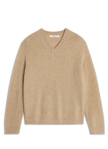 BRUSHED MOHAIR COMFORT JUMPER 詳細画像 Beige 1