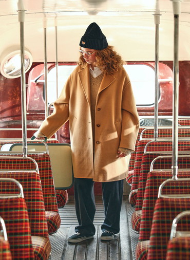 BRUSHED MOHAIR COMFORT JUMPER 詳細画像 Beige 6