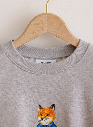 DRESSED FOX COMFORT SWEATSHIRT 詳細画像 Gray 3