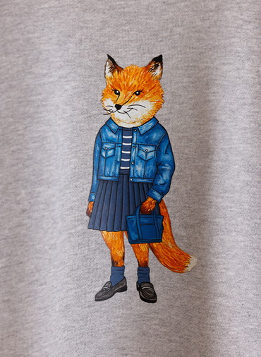 DRESSED FOX COMFORT SWEATSHIRT 詳細画像 Gray 4