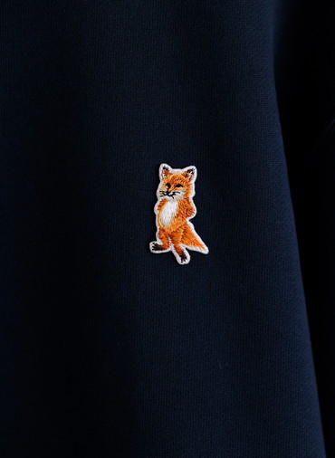 LADY FOX CROPPED SWEATSHIRT 詳細画像 Navy 4