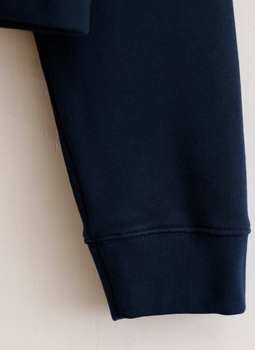 LADY FOX CROPPED SWEATSHIRT 詳細画像 Navy 5