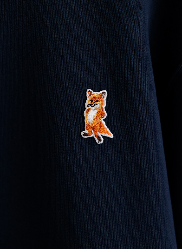 LADY FOX CROPPED SWEATSHIRT 詳細画像 Navy 4