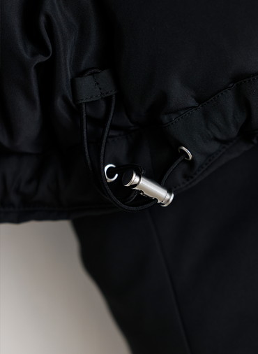 HOODED PUFFER 詳細画像 Black 5