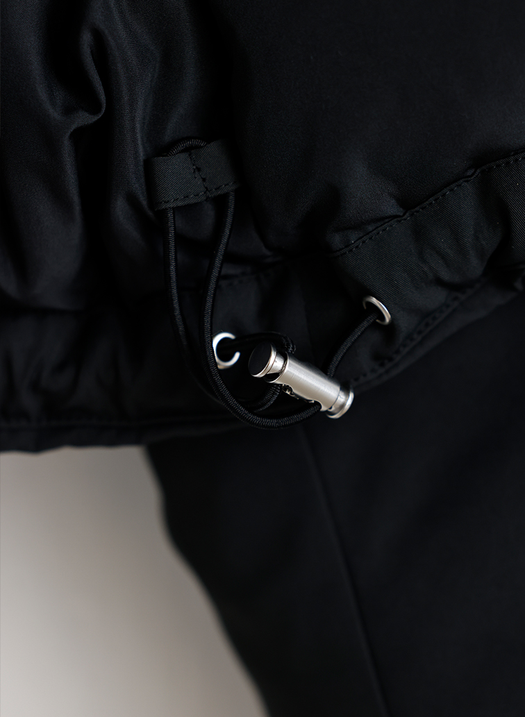 HOODED PUFFER 詳細画像 Black 5