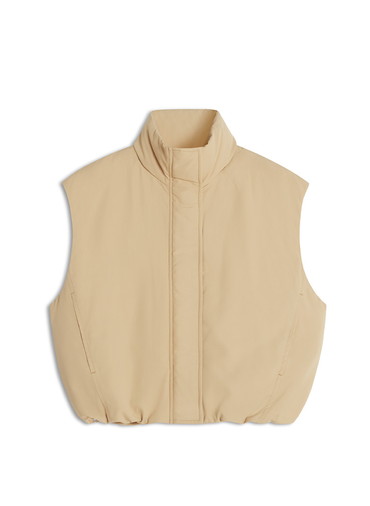 SLEEVELESS PUFFER 詳細画像 Camel 1