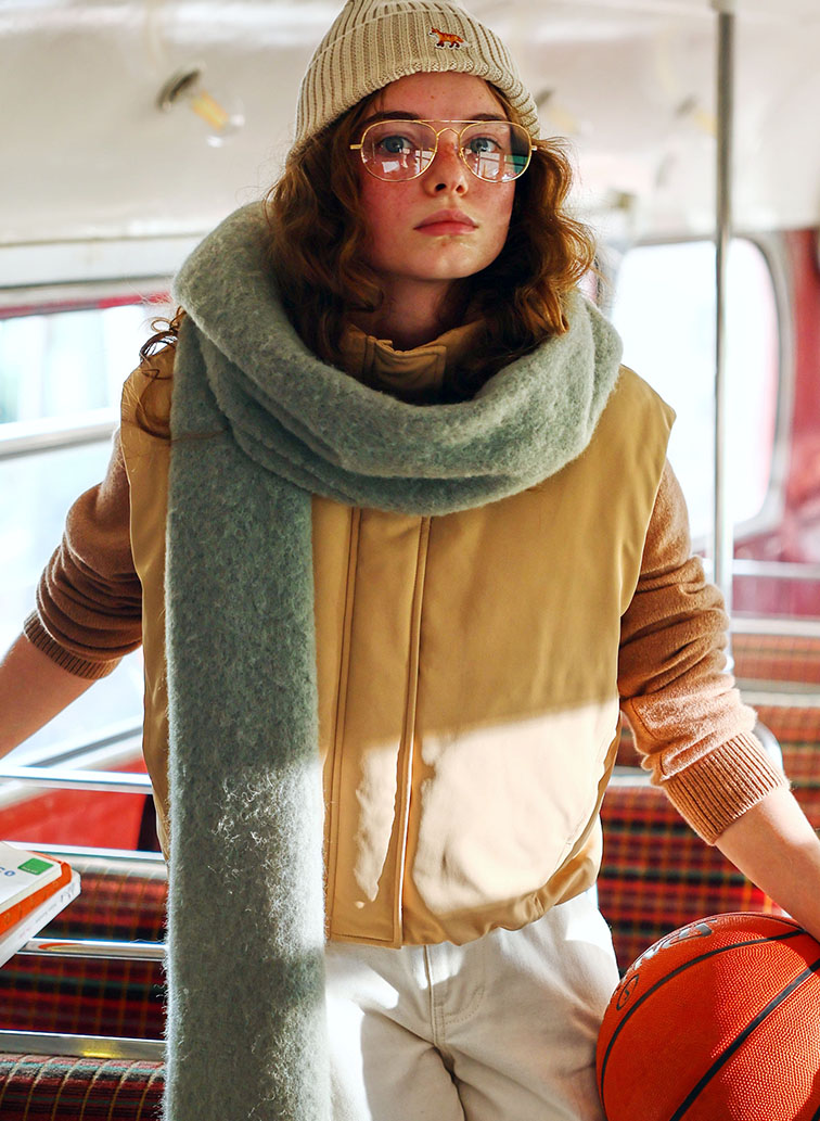 SLEEVELESS PUFFER 詳細画像 Camel 1