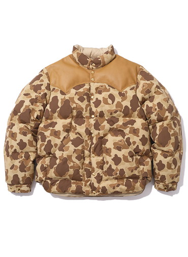 Down Jacket Hunter Camo 詳細画像 Brown 1