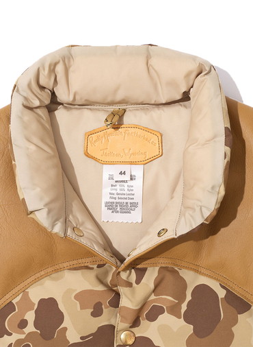 Down Jacket Hunter Camo 詳細画像 Brown 3