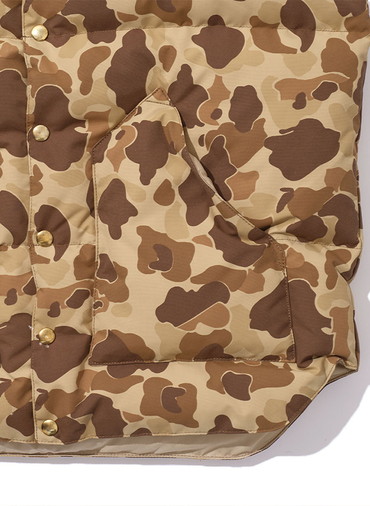 Down Jacket Hunter Camo 詳細画像 Brown 4