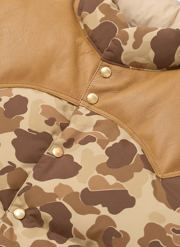 Down Jacket Hunter Camo 詳細画像 Brown 5