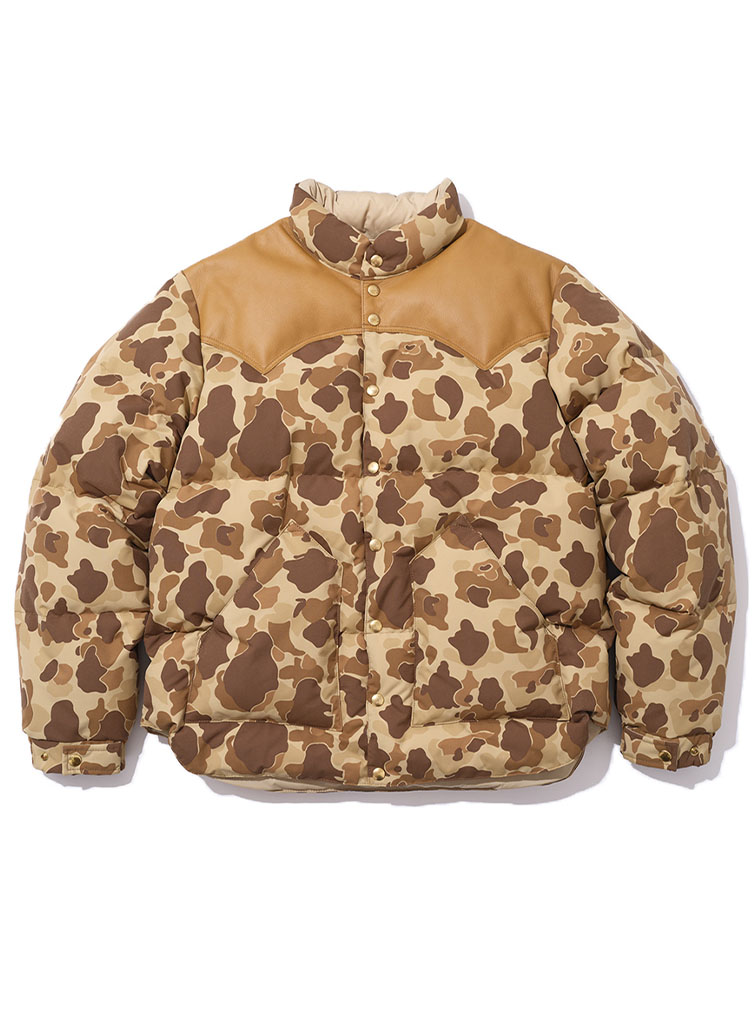 Down Jacket Hunter Camo 詳細画像 Brown 1