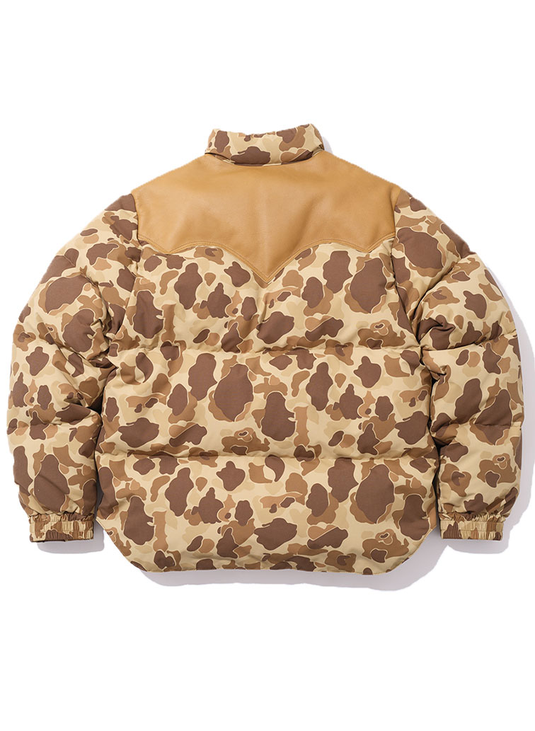 Down Jacket Hunter Camo 詳細画像 Brown 2